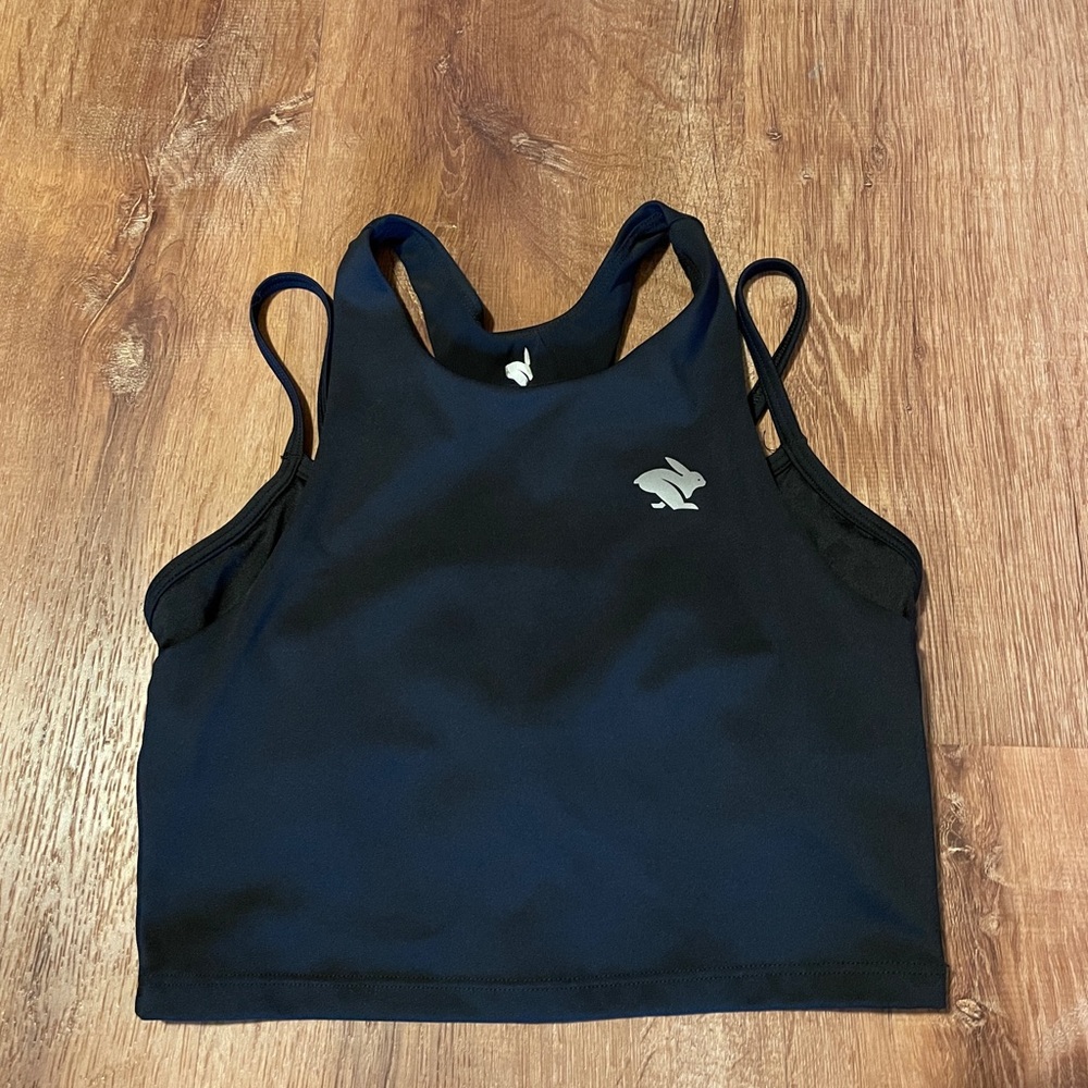 Rabbit Crop with Built in Bra